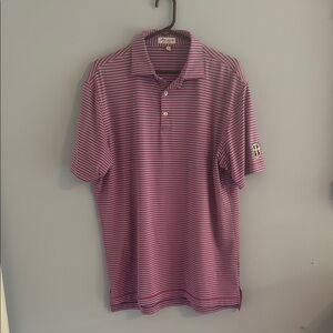 Peter Millar Purple Polo Shirt Classic Design